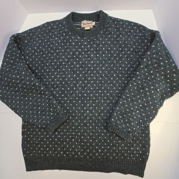 Woolrich Other - Woolrich Men's Pullover Sweater Large 85% Wool Made In USA